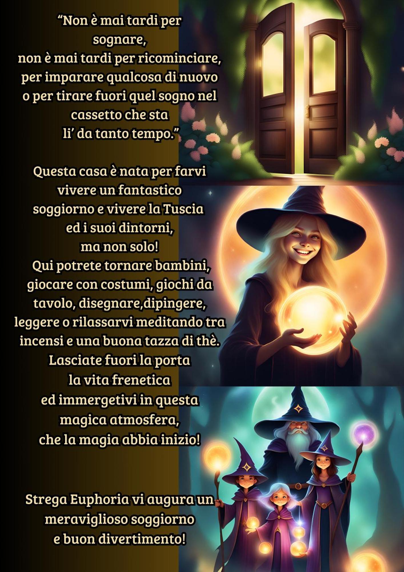 La Casa Di Strega Euphoria - Casa Vacanza Tra Arte E Magia Viterbo Exterior foto